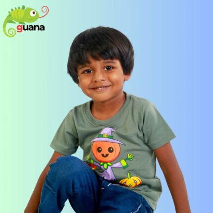 Scarecrow - Unisex Kids T-Shirt - New Olive Green