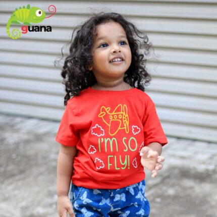 I’M SO FLY - Unisex Kids T-Shirt - Red