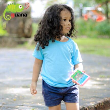 Plain T Shirt - Unisex Kids T-Shirt - Aqua