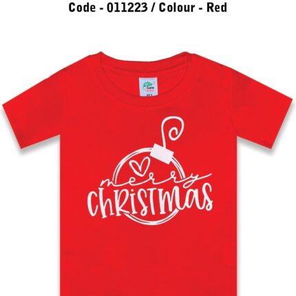 Christmas Heart unisex kids t-shirt