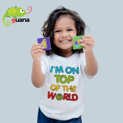 I'm on top of the world - Unisex Kids T Shirt - White