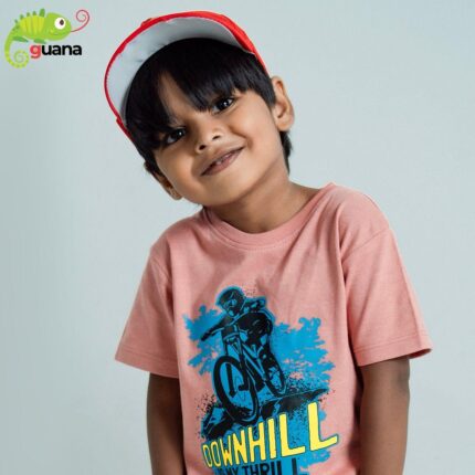 Down Hill unisex kids T-Shirt