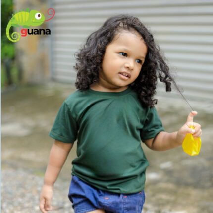 Plain T Shirt - Unisex Kids T-Shirt - Army Green
