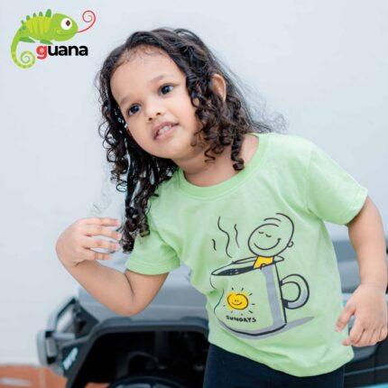 Tea Cup ( Sundays ) unisex kids t-shirt